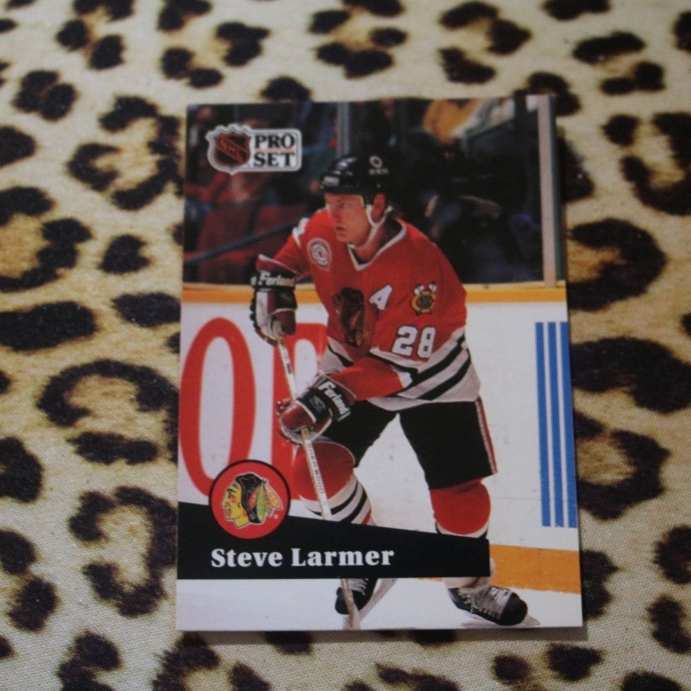 Steve Larmer #49 Hockey Card